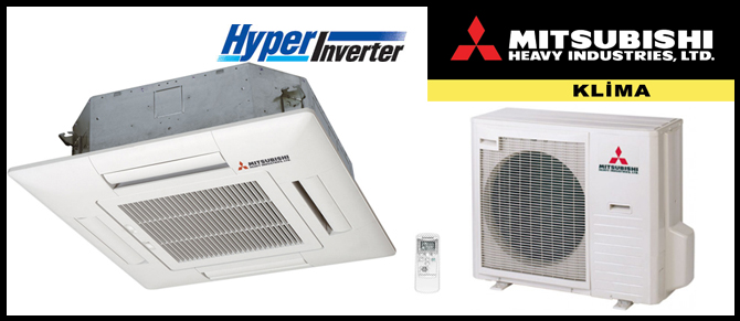 Mitsubishi Heavy FDTC50ZSXVH Hyper Inverter Klima Kompakt Kaset 18000 BTU/h 