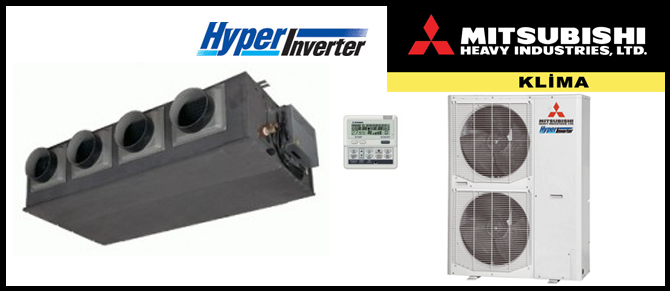 Mitsubishi Heavy FDU200VSAVG  Inverter Klima Kanallı Tipi 64000 BTU/h 